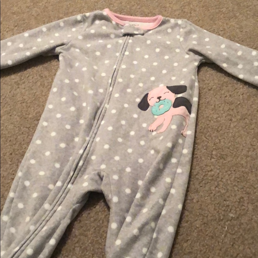 Carters Girls 18M Fleece Sleeper
